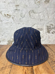 Gucci Navy Monogram Bucket Hat Sz M