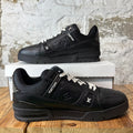 Louis Vuitton Triple Black Trainer Sneaker Sz 11.5 (10LV)