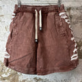 Godspeed Brown Wash Courtside Shorts DS
