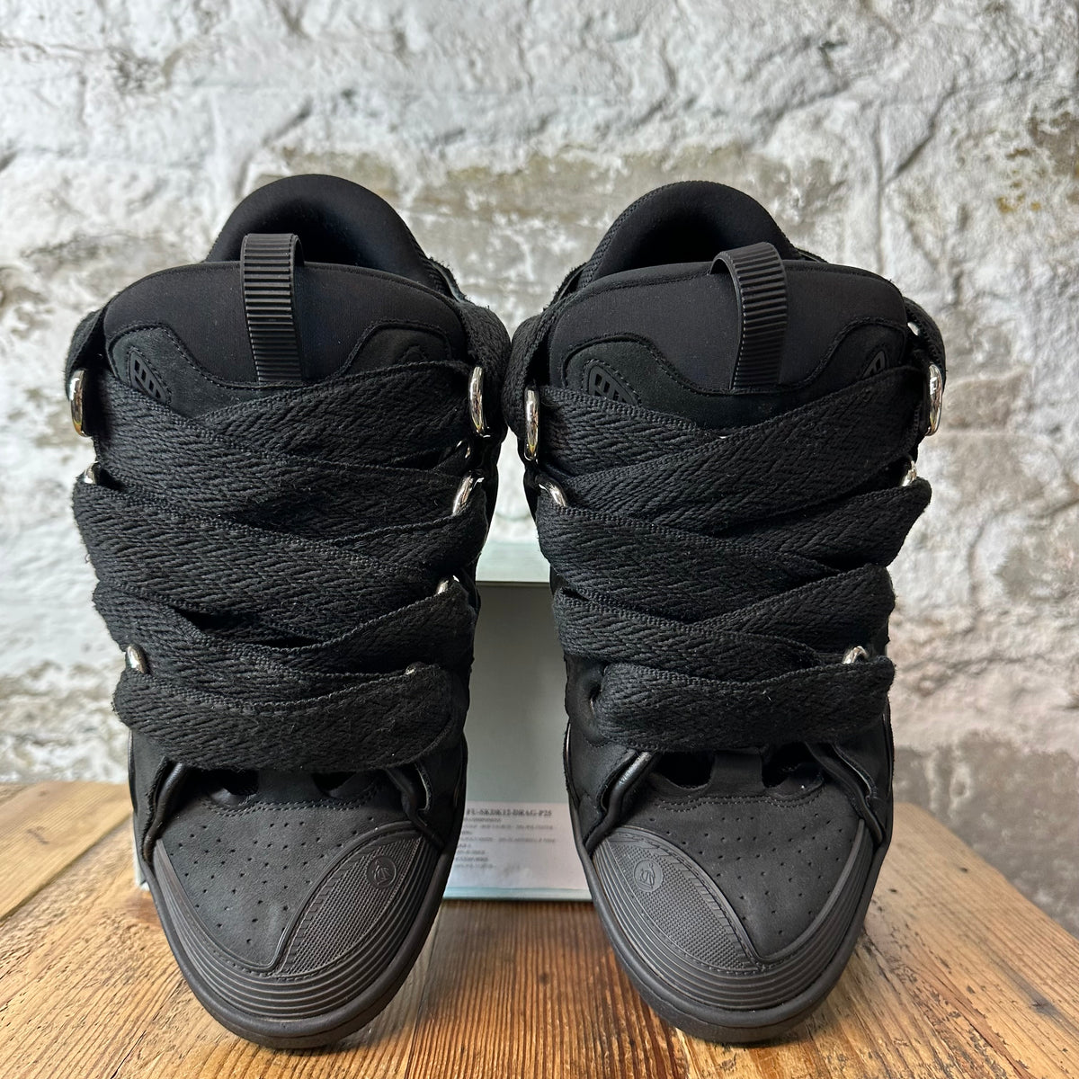 Lanvin Curb Triple Black Sneaker Sz 10 (43)