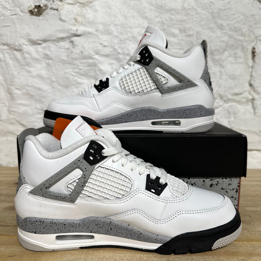 Air Jordan 4 White Cement Sz 6.5Y DS