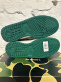 A Bathing Ape Bape SK8 Sta Green Grey Sz 9.5