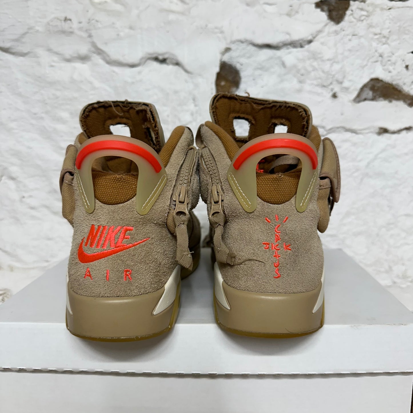 Air Jordan 6 Travis Scott British Khaki Sz 9