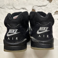 Air Jordan 5 Black Metallic Sz 11.5