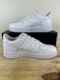 Nike Air Force 1 Low Supreme White Sz 8