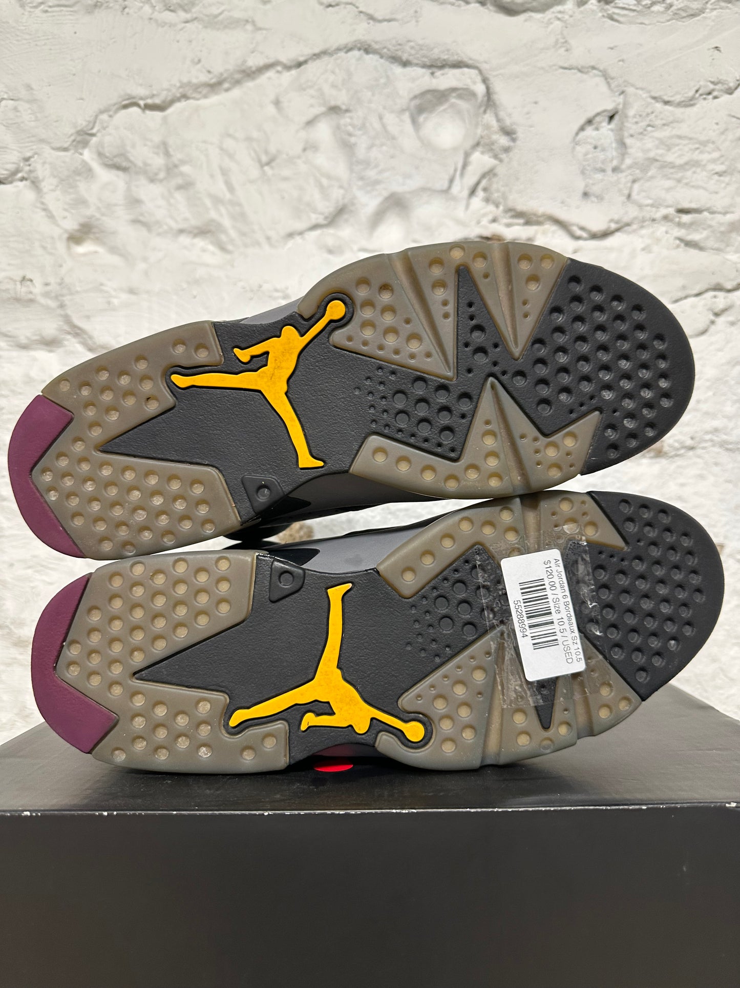 Air Jordan 6 Bordeaux Sz 10.5