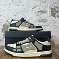 Amiri Grey Skeleton Black Cream Suede Sneaker Sz 9 (42)