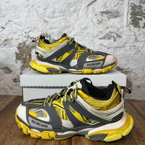 Balenciaga Track Runner Yellow White Gray Sz 11 (44) No Box