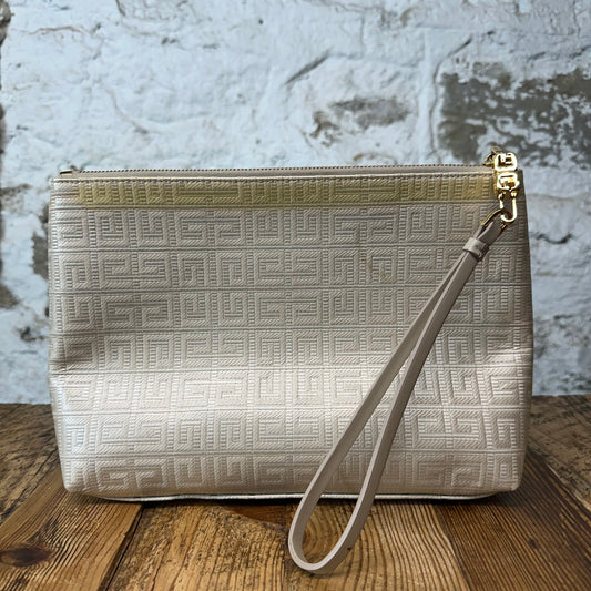 Givenchy 4G Monogram Natural Clutch Bag