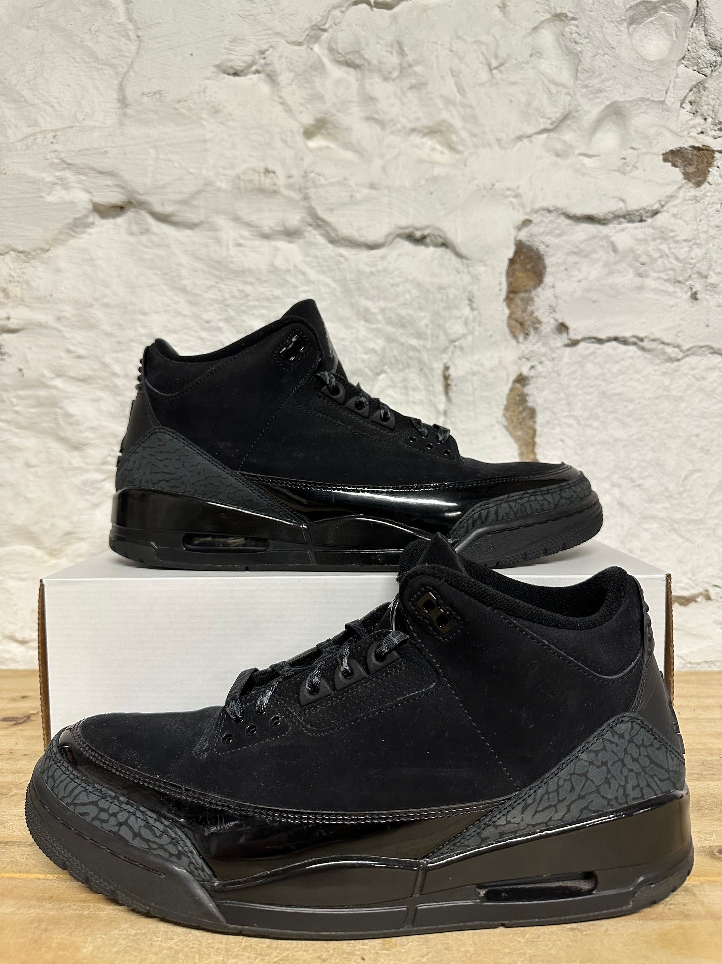 Air Jordan 3 Black Cat Sz 12