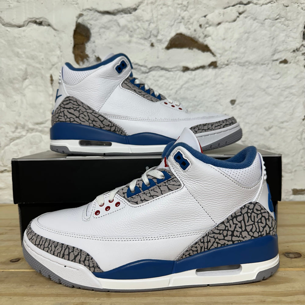 Air Jordan 3 True Blue (2026) Sz 9