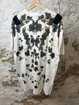 Givenchy Black Rose T-shirt White Sz XL