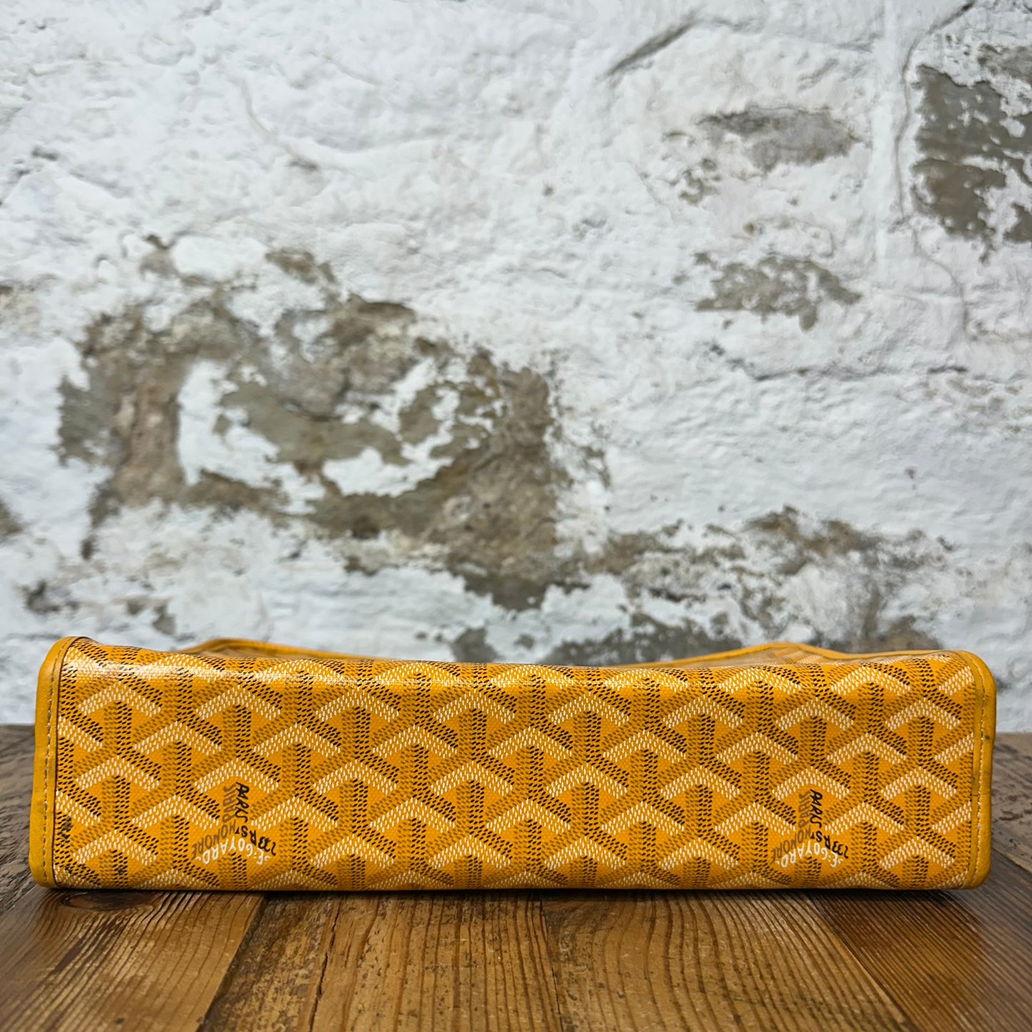 Goyard Jouvence Monogram Yellow Toiletry Bag