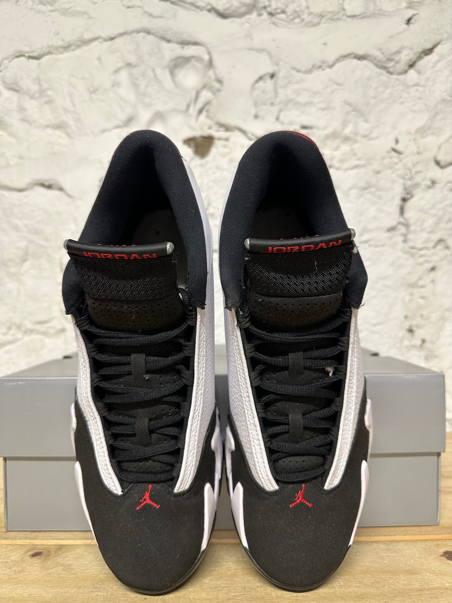 Air Jordan 14 Black Toe Sz 12