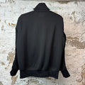 Palm Angels Black White Track Jacket Sz L
