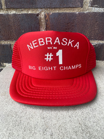 Nebraska Cornhuskers Big Eight Champions Trucker Hat