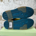 Off-White Out Of Office Yellow Navy Sneaker Sz 10 (43)