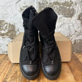 Rick Owens High Hexa Lace Black Pearl Sneaker Sz 8.5 (41.5)
