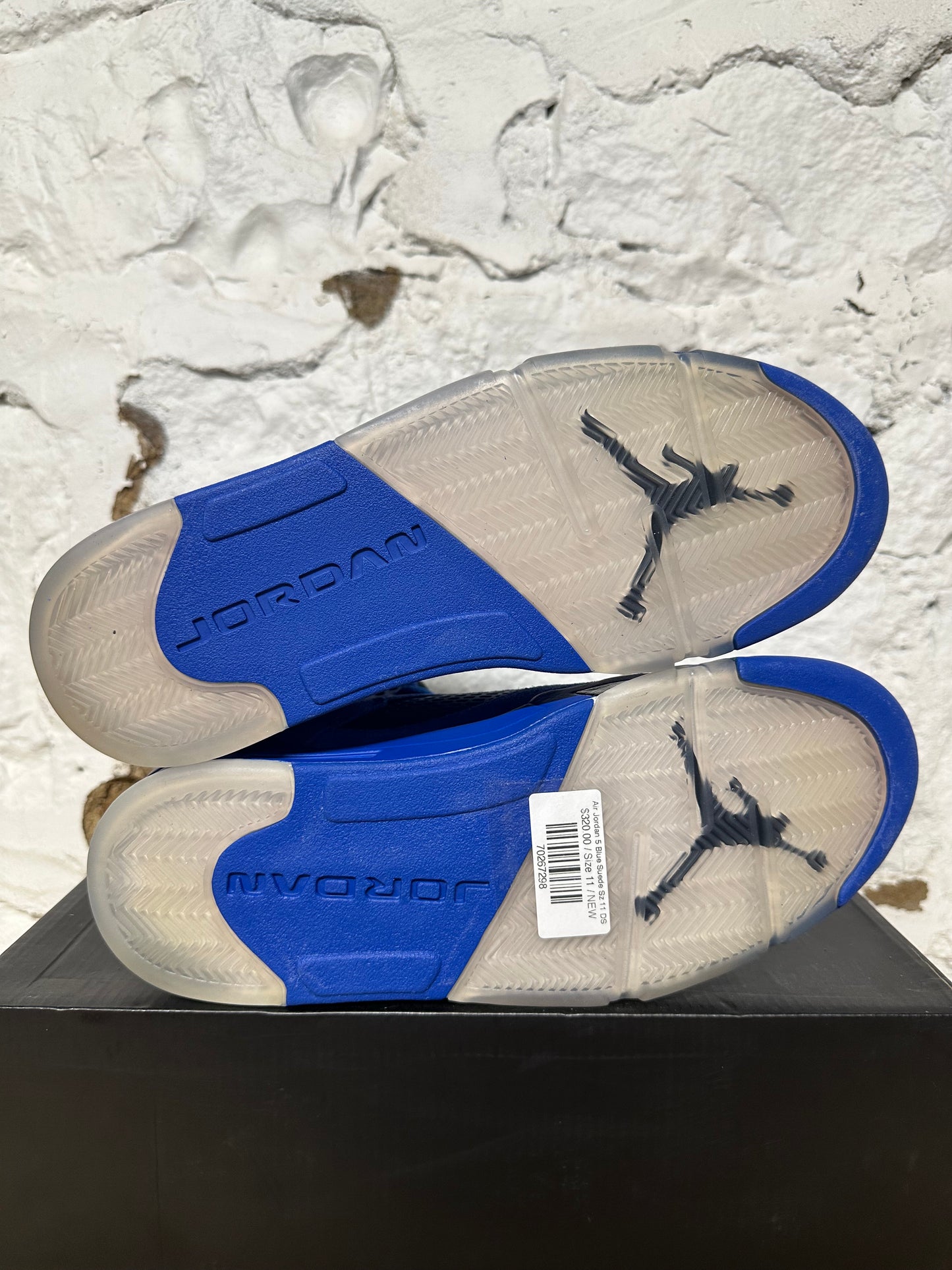 Air Jordan 5 Blue Suede Sz 11 DS