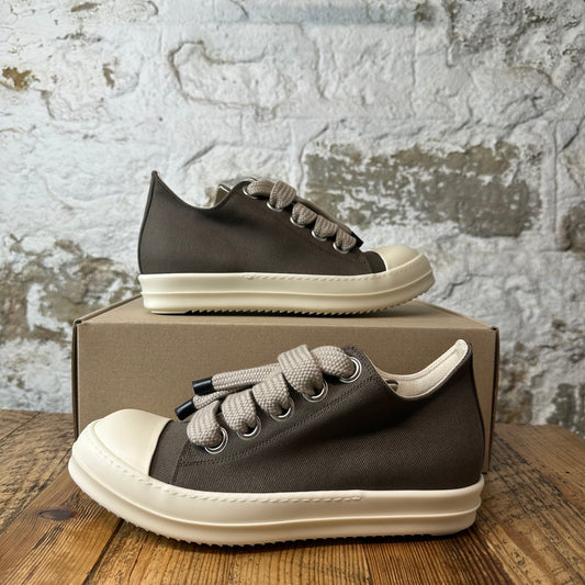 Rick Owens Jumbo Lace Dust Milk Sneaker DS