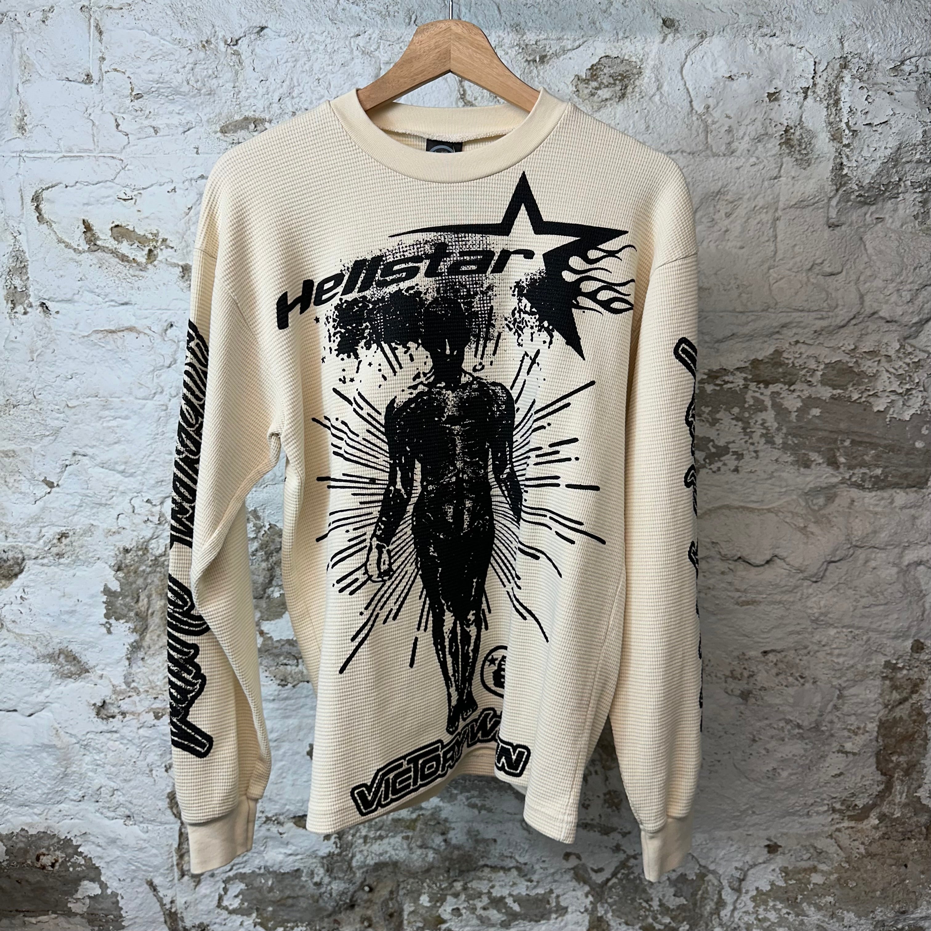 トップス HELLSTAR STUDIOS victory thermal Hellstar Victory Thermal Black Long Sleeve | WHAT'S ON THE STAR?