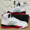 Air Jordan 5 Fire Red Black Tongue (2025) Sz 9.5
