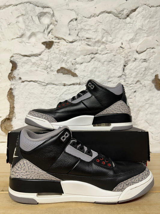 Air Jordan 3 Black Cement (2025) Sz 9.5