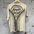 Vale Locker Room Cream T-Shirt Sz L
