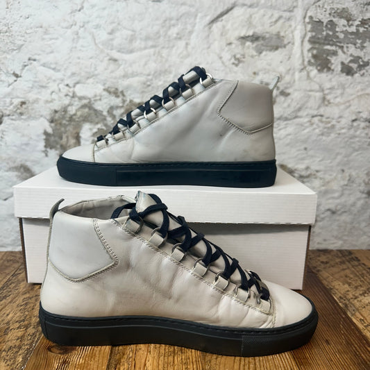 Balenciaga Arena Grey Blue Bottom Sz 6.5 (39) No Box