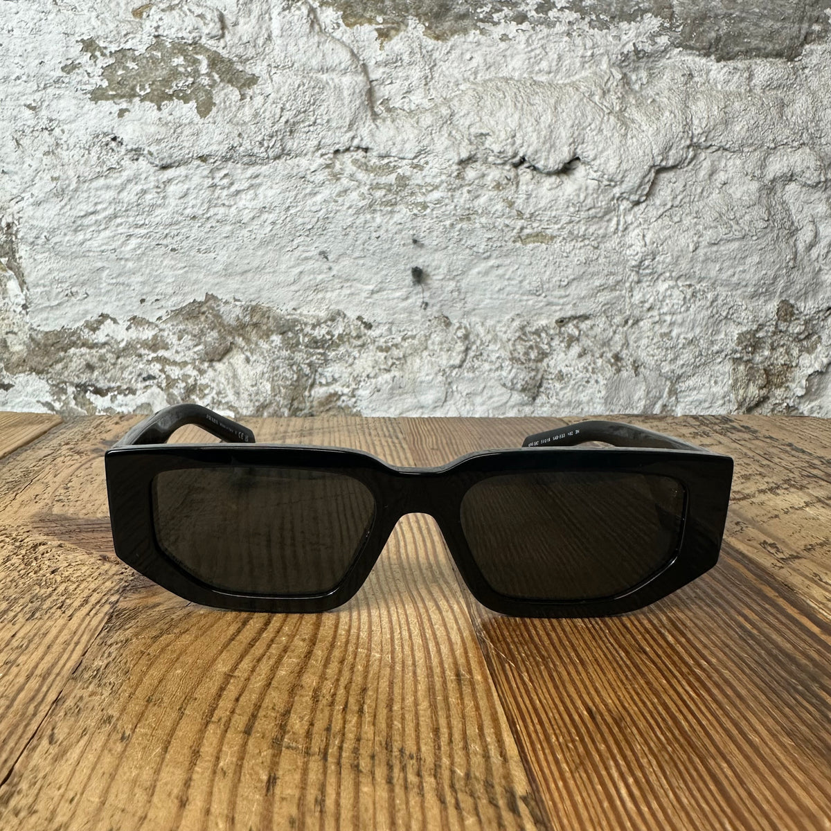 Prada Symbole Black Sunglasses W/ Case