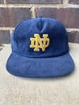 Notre Dame Fighting Irish Corduroy Strap Hat