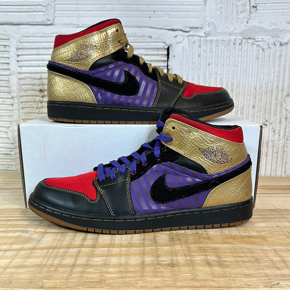Air Jordan 1 Mid Leroy Smith Sz 11