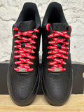 Nike Air Force 1 Low Supreme Black Sz 11 DS