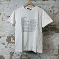 Louis Vuitton Cable Pattern T-shirt White Sz XS