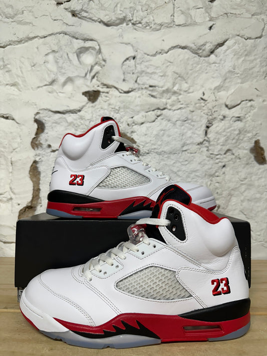 Air Jordan 5 Fire Red Black Tongue (2025) Sz 11