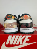 Nike Dunk Low Sail Multi-Camo Sz 8.5