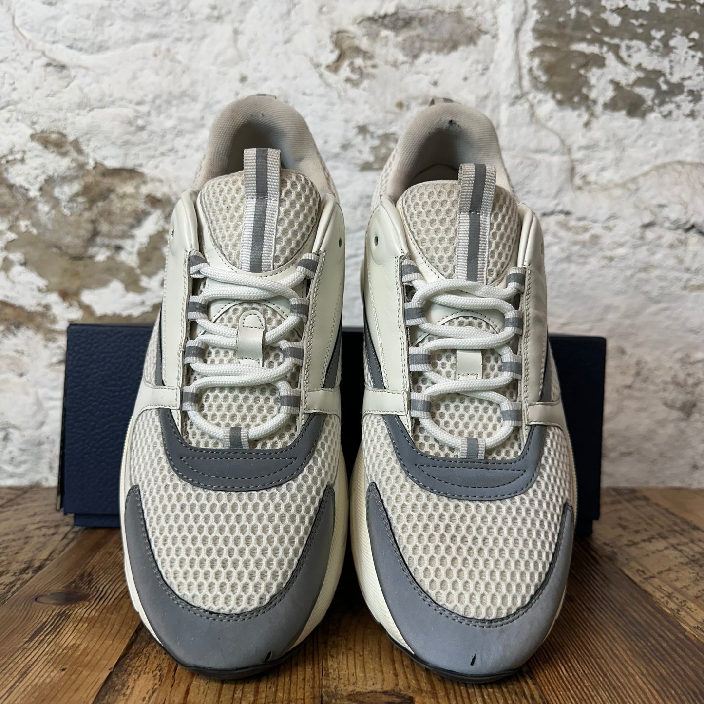 Dior B22 White Grey 3M Sneaker Sz 11 (44)