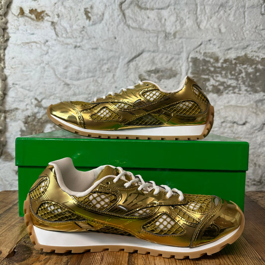 Bottega Veneta Gold Orbit Sneaker Sz 11 (44)