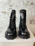 Alexander Mcqueen Black Boots Sz 10 (43) No Box