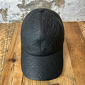 Louis Vuitton Black Monogram Empreinte Leather Hat Sz (60)