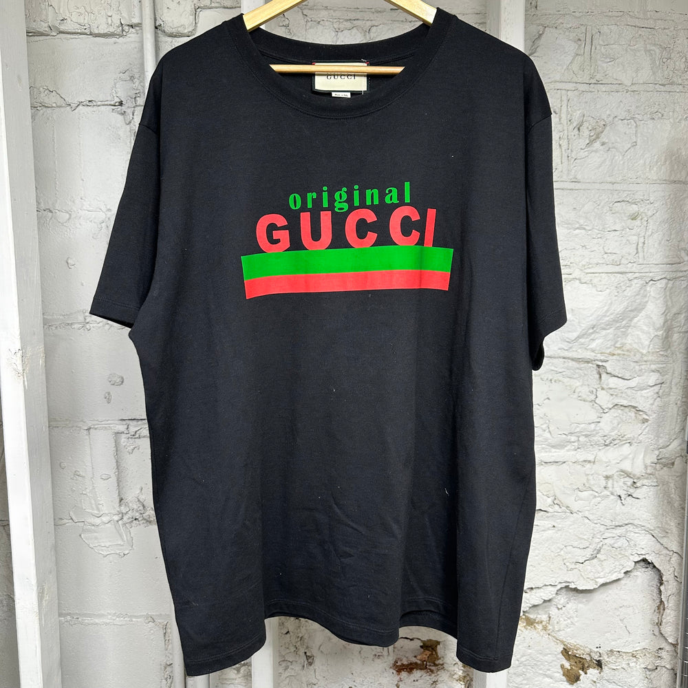 Gucci Original Gucci T-Shirt Black Sz L