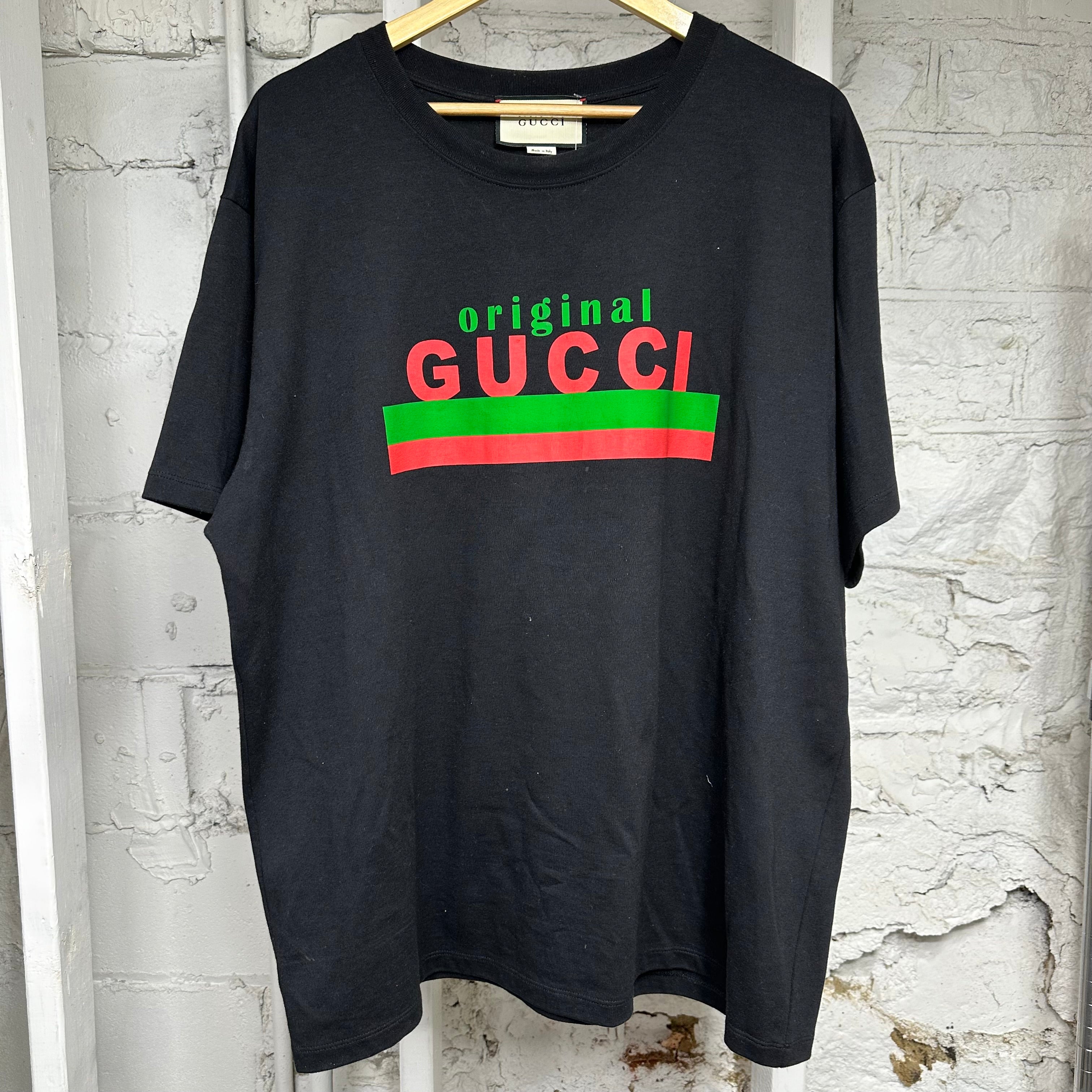 Gucci Original Gucci T-Shirt Black Sz L