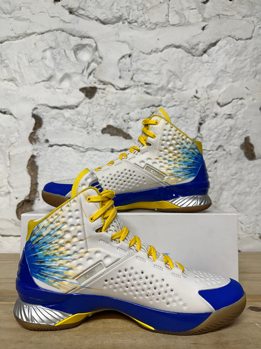 Under Armour Curry 1 Icon Custom Uncharted Territory Limited Edition Sz 10.5 DS