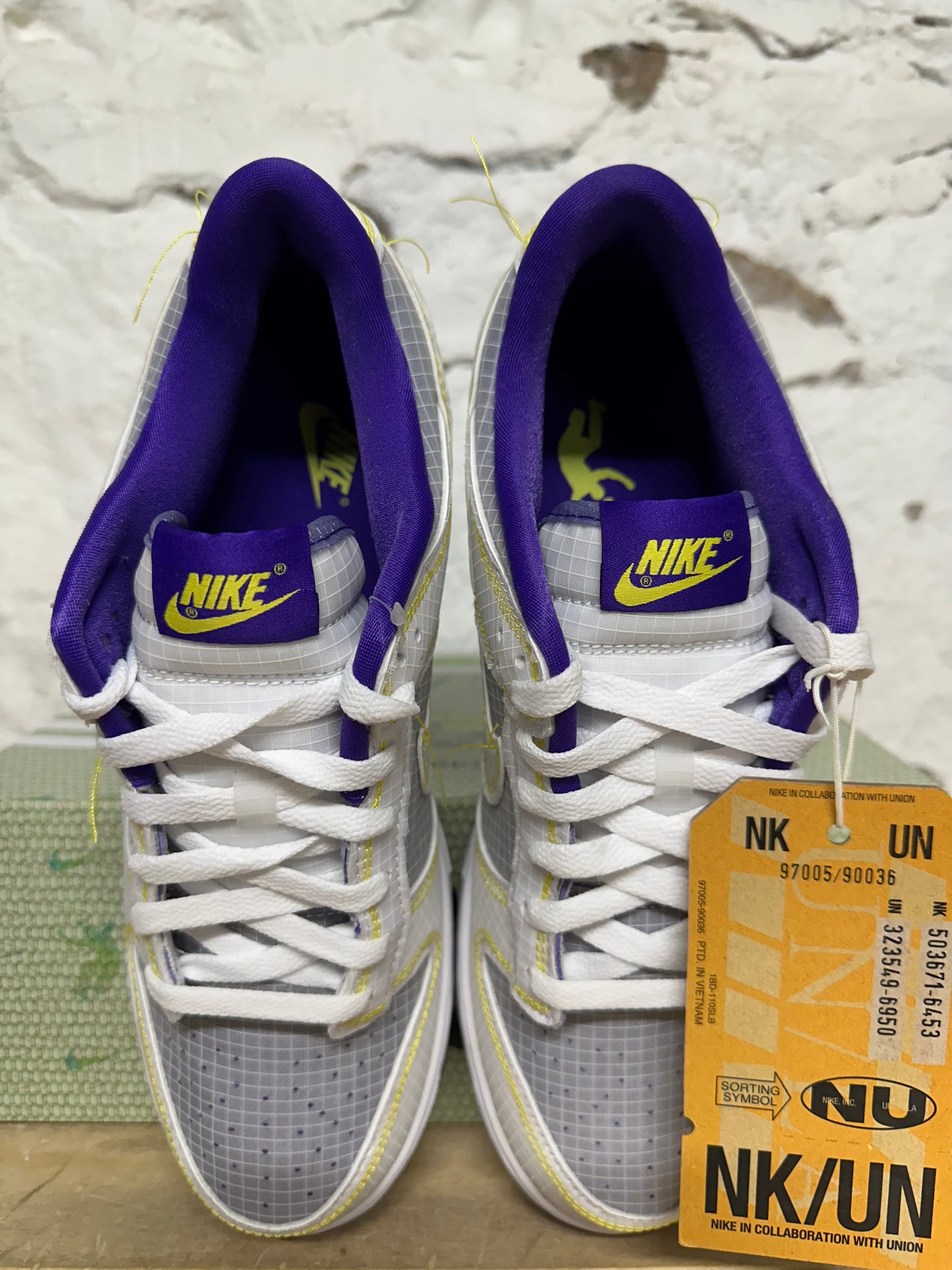 Nike Dunk Low Union Court Purple Sz 9 DS