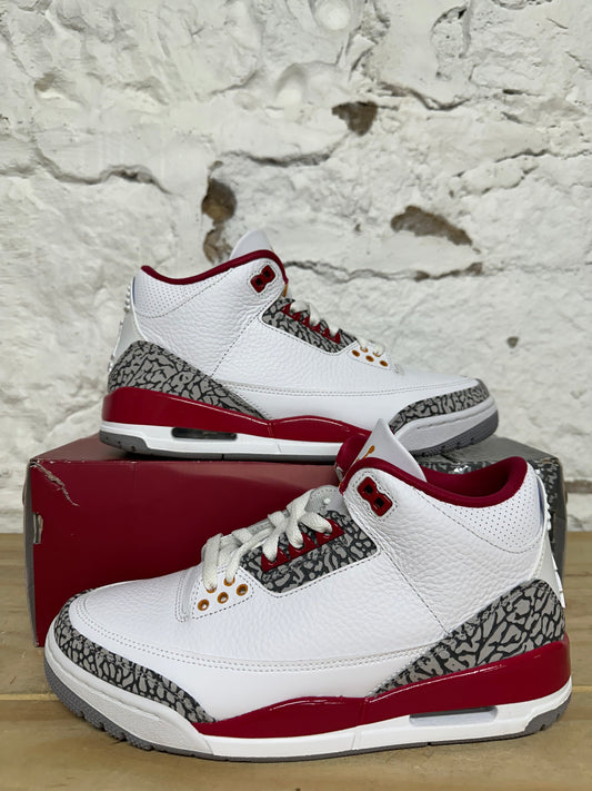 Air Jordan 3 Cardinal Sz 8.5