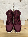 Air Jordan 1 Heiress Velvet Sz 7Y