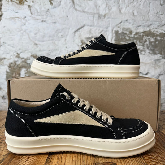 Rick Owens Vintage Black Milk Sneaker Sz 9.5 (42.5)