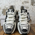 Dolce Gabbana Black White Grey Airmaster Sneaker Sz 8 (41)