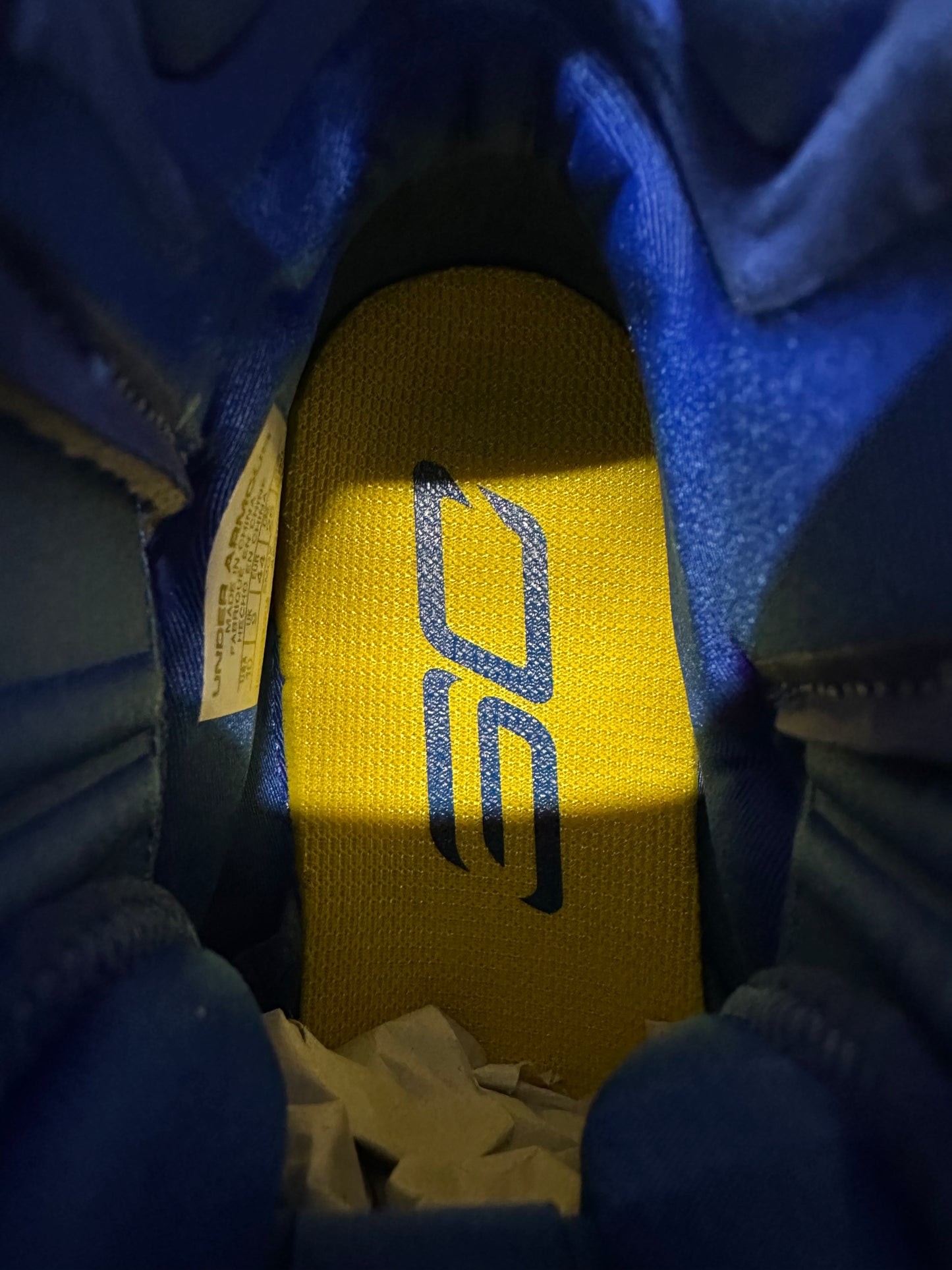 Under Armour Curry 3 Dub Nation Sz 10 DS