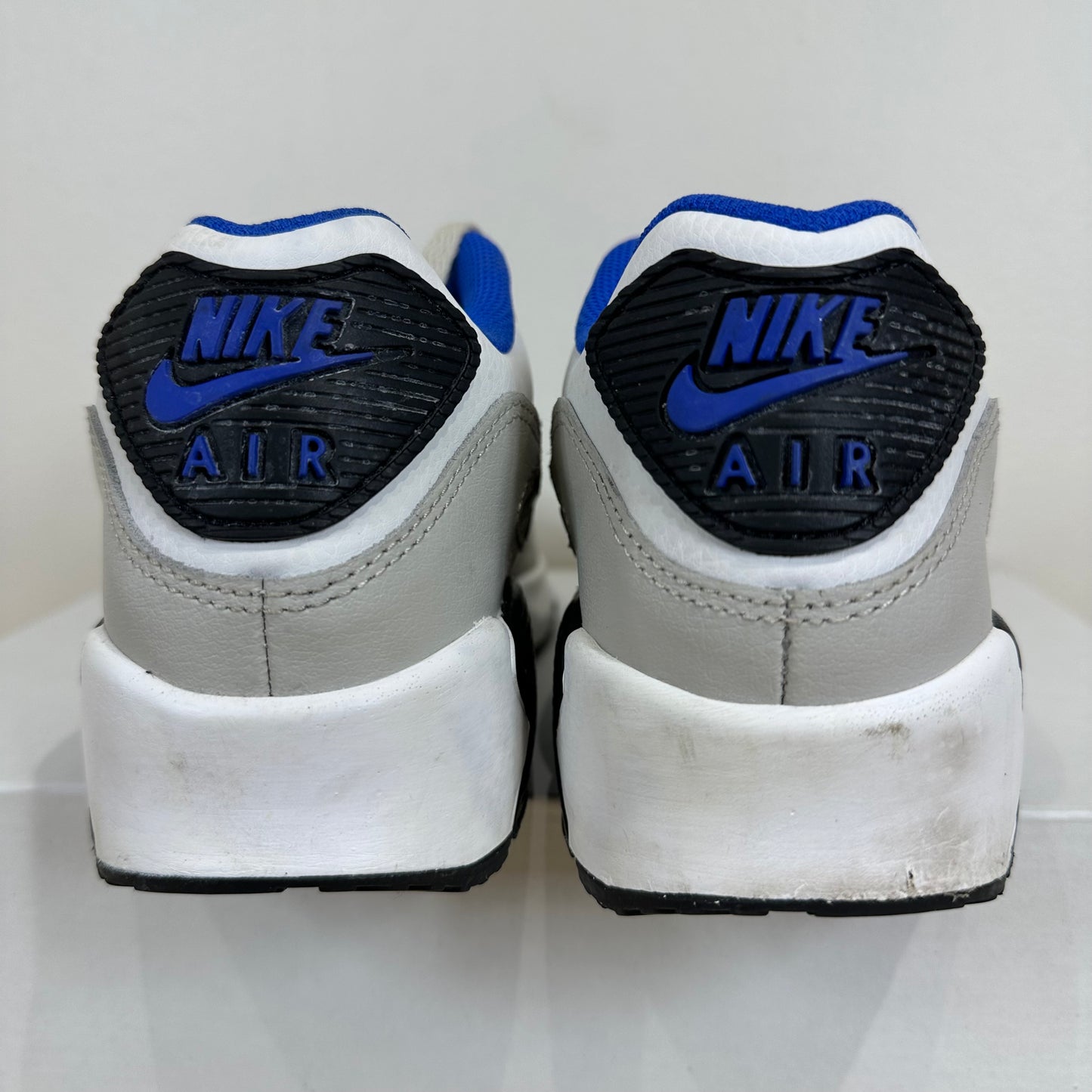 Air Max 90 White Royal Sz 7Y